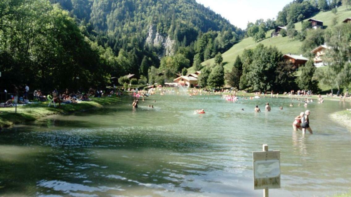 Ferienwohnung Les Portes Du Mont Blanc Flumet Exterior foto